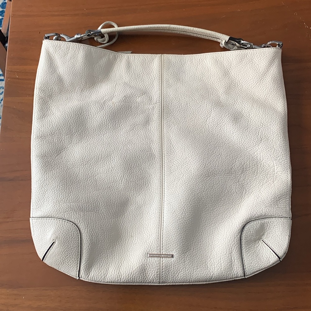 Rebecca Minkoff Oat Pebbled leather Regan Hobo bag